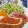 今朝のさくらんぼジャム