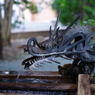 手水舎_龍_金王八幡宮