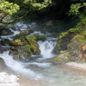 霧立つ川面５（河内の風穴より）