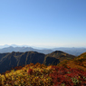 浅草岳山頂から