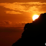 新舞子浜の夕日