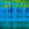 凍てつく闇の境界線　Border of blue