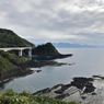 積丹半島　南の空