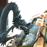 手水舎_龍_堀之内妙法寺