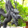 手水舎_龍_真盛寺