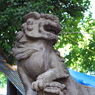 狛犬_花園神社