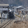 SL銀河　C58239 一番列車　遠野駅
