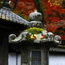 石山寺　参道の石灯籠