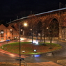 Light Trail on Roundabout #1