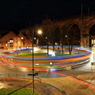 Light Trail on Roundabout #2