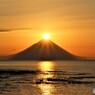 朝日が光を放つ時