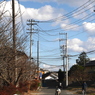 Nostalgic Town Walk29：電線の上の雲（写真歌）