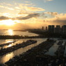 ALA WAI YACHT HARBOR, SUNSET