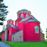 赤壁の修道院～セルビア Žiča Monastery