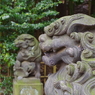 狛犬_渋谷氷川神社