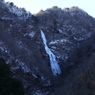 山上の氷瀑