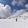 雪のくじゅう連山