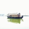 水郷のハウスボート～インド Houseboat in backwaters 