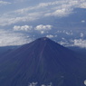 晩夏の富士山