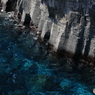 城ヶ崎の青い海