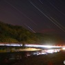 中津川の夜