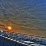 夕焼け　HDR