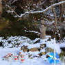 宝珠山立石寺 境内にて