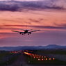 夕刻のフライト