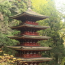 輝く五重の塔　室生寺05