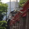 ＳＬ橋上