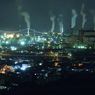 室蘭工場夜景 -潮見浜公園展望台より-