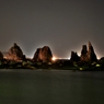 橋杭岩夜陰