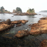 赤い岩（弓ヶ浜）