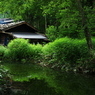湖畔の小屋