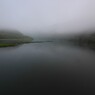 mist on the river