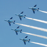 東松島夏祭り2017 Blue Impulse Change Over Turn