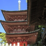 布施弁天・三重塔