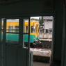 駅舎から、かぼちゃを見るのもいいかも？