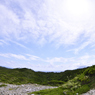 式根の島の頂上より