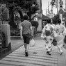 ススキも先祖代々見てきた人通り