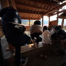 足湯なう