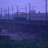 雨に濡れても楽しむ鉄子♪