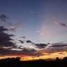 夏の夕暮れ・・・（縦ver）