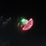 袋井の花火　３Ｄきのこ