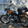 kawasaki・W800都内公園で・・・