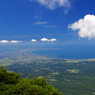 大山　八合目より