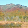 ヨッピ吊橋の近くからの景鶴山