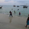 Zanzibar 朝の浜