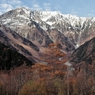 山稜に冬の訪れ
