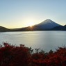 日の出を望む